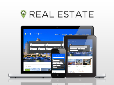 WP Pro Real Estate 4 Responsive WordPress Theme clean minimal real estate responsive theme wordpress