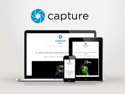 WP Capture — Responsive Multipurpose Theme clean creative minimal modern portfolio responsive wordpress