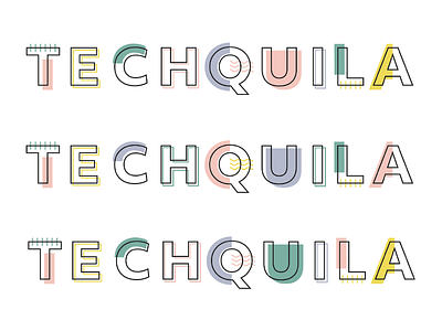 Techquila Wordmark (Work in Progress)