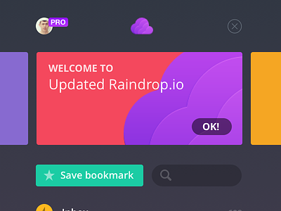 Raindrop Chrome Extension