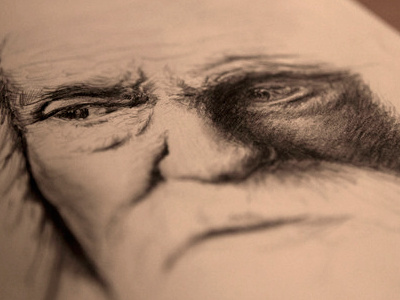 Tired Eyes drawing eyes moleskin pencil sketch