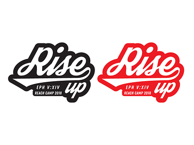 'Rise Up' Logo