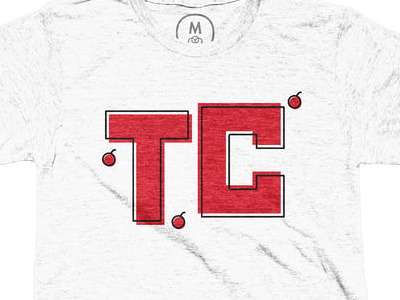 Traverse City Shirt Design cherries city design michigan shirt traverse typography