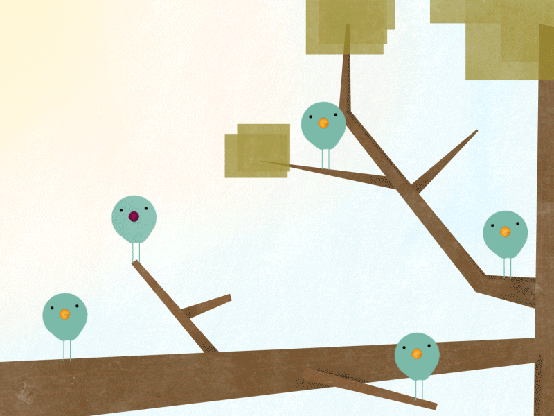 Bird Chirp by Dan Noakes on Dribbble