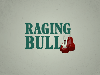 Raging Bull Logo boxing boxing glove branding design glove icon illustration logo raging bull vector