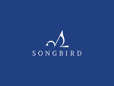 Songbird bird branding design icon logo music songbird vector