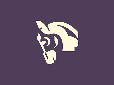 Thoroughbred Logomark / Icon design equine horse horse logo horse racing icon logo thoroughbred vector