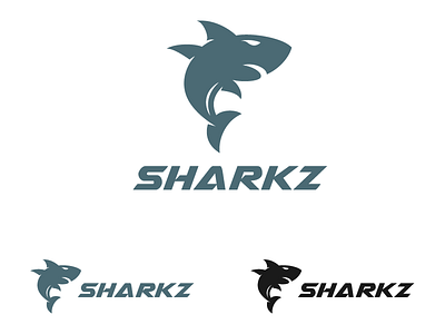 SHARKZ LOGO animal fish haai haie haj les requins mascot ocean pistris sea shark