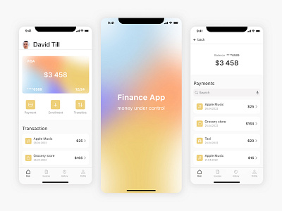 Finance app