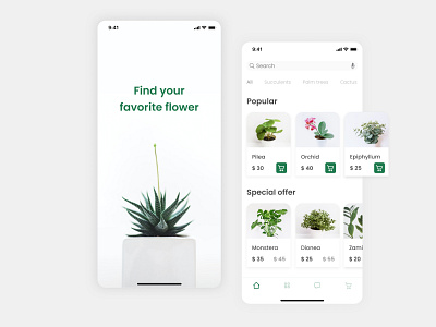 Plants shop app