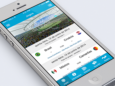 FIFA World Cup Schedules ios iphone matches sports world cup