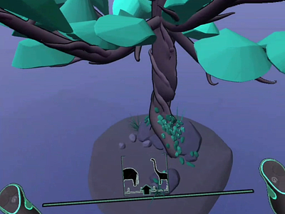 Tree made in VR 3d 3d art 3d artwork inprogress motion oculus oculus quest tiltbrush timelapse virtual reality
