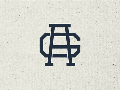 AG Monogram – Concept badge branding concept crest design identity lockup logo luxury monogram streetwear thicklines type