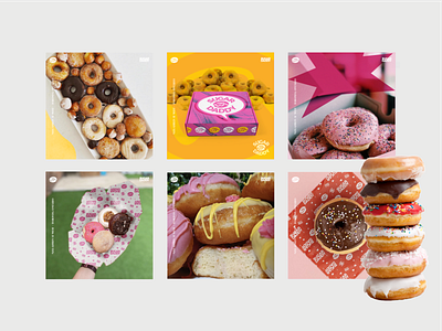 Instagram Tile – Sugar Daddy donughts donut instagram instagram tile social feed social media social tiles