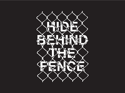 Portland Fence – Protest Poster