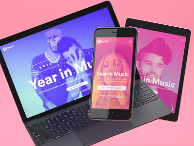 Year in Music 3d cinema4d interactive octane portfolio spotify webgl website yearinmusic