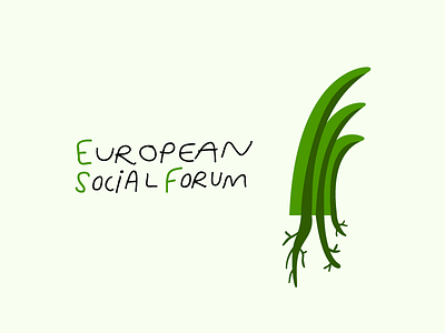 ESF 2008 esf european social forum logotype malmö