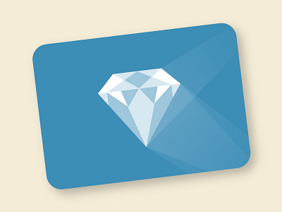 Diamond deck of cards icon icon design icons method minimal minimalistic stockholm