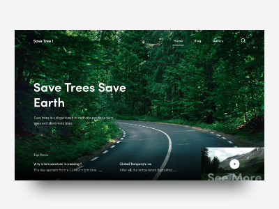 Save Trees !!! android app application design ios iphone mobile ui dribbble exploration ux