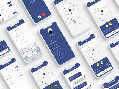 Bingo App UI Kit android app design app design cab booking app car booking app dribbbble best dribbble dribbble debut gradient ios logo onboarding screen ride booking app ride sharing app taxi app taxi booking app texi booking app texi service app typography walktrough