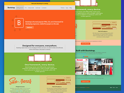 Redesign Bootstrap