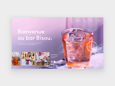 Bar Bisou homepage