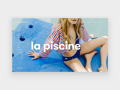 Les récupérables eshop animation branding clothes design eshop fashion homepage micro animation micro interaction motion ui uidesign ux webdeisgn webdesign