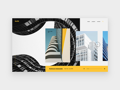 architecture studio homepage branding design homepage ui uidesign ux webdeisgn webdesign