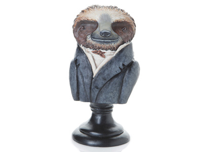 Sir Sloth Bust 3d bust busty gentleman sir sloth victorian