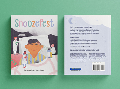 Children’s book illustration for Snoozefest childrens book digital art health illustration information medical science sleep snooze