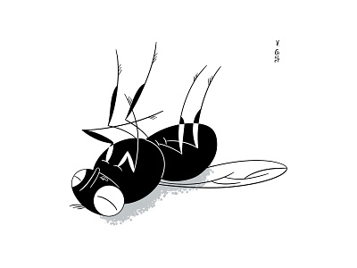 Spot Illustration - Fly