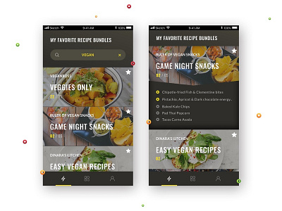 Delicious Food App app design favorite food grey mockup recipe typogaphy uiuxdesign yellow