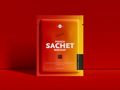 Download Sachet Mockup Designs Themes Templates And Downloadable Graphic Elements On Dribbble