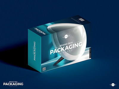 Free Box Packaging Mockup