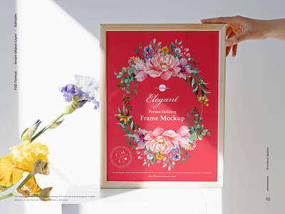 Free Elegant Frame Mockup frame mockup