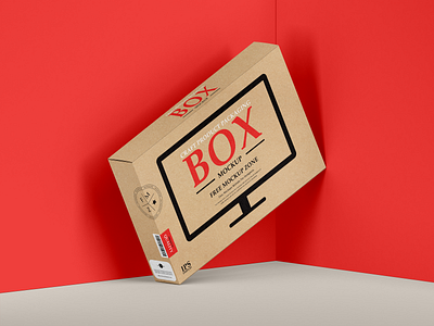 Free Craft Box Mockup box mockup