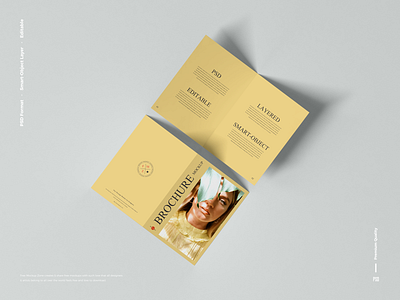 Free A4 Brochure Mockup brochure mockup