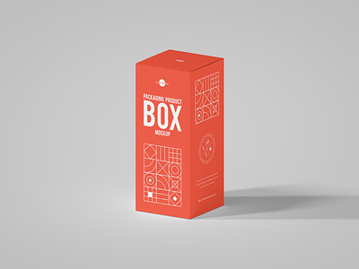 Free Product Box Mockup