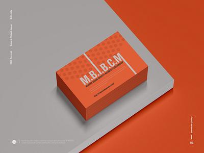 Free Brand Business Card Mockup business card mockup