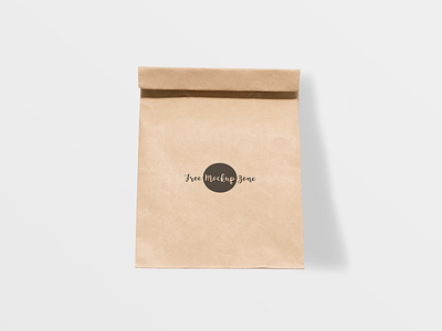 Free Brown Paper Burger Packaging Mockup