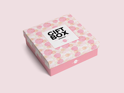 Free Gift Box Mockup Psd 2018