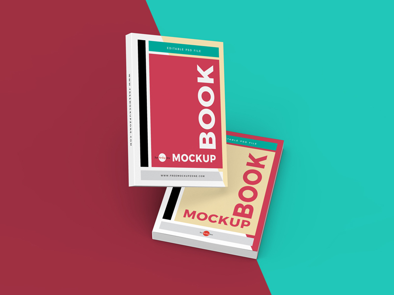 Download Free Stylish Books Mockup Psd by Free Mockup Zone on Dribbble