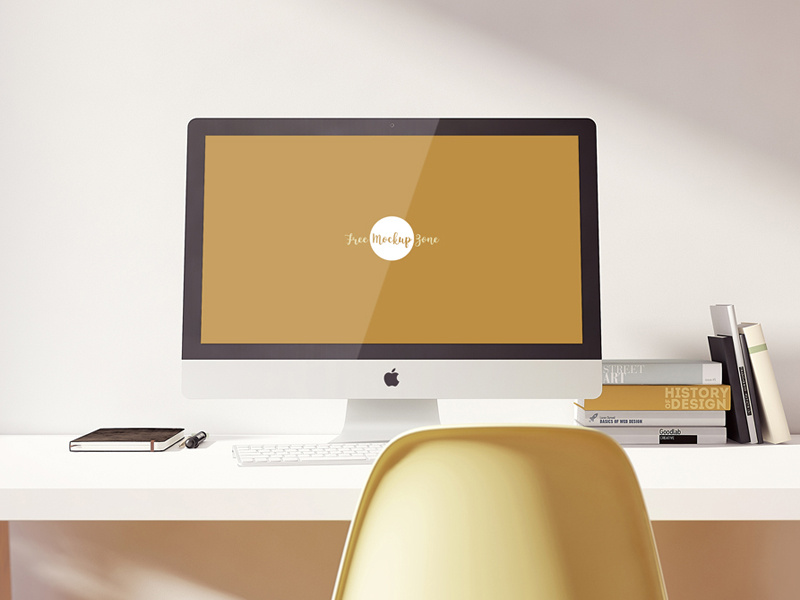 Download Free iMac Pro Mockup PSD by Free Mockup Zone on Dribbble