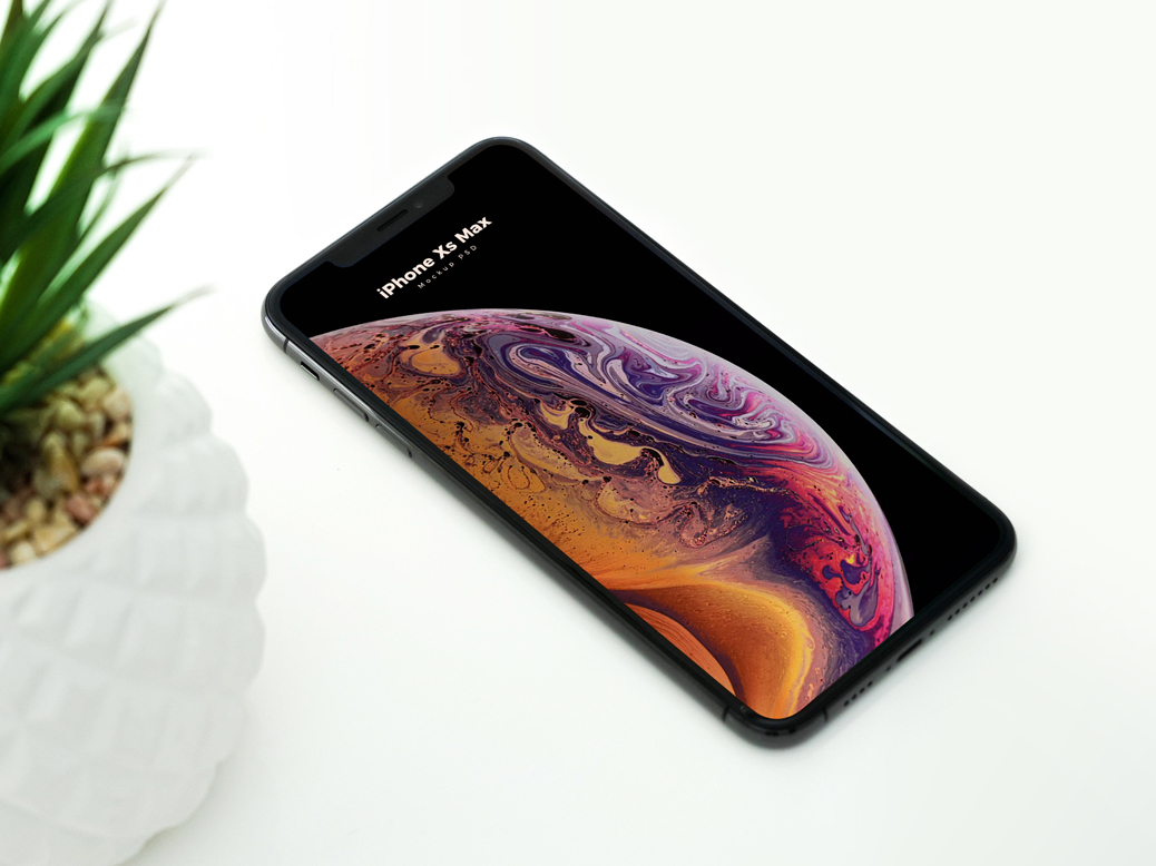 Download Free Elegant iPhone Xs Max Mockup Psd by Free Mockup Zone on Dribbble