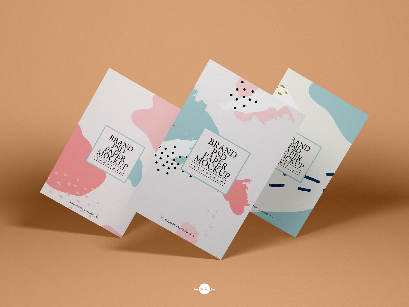 Free Brand PSD Paper Mockup Template by Free Mockup Zone