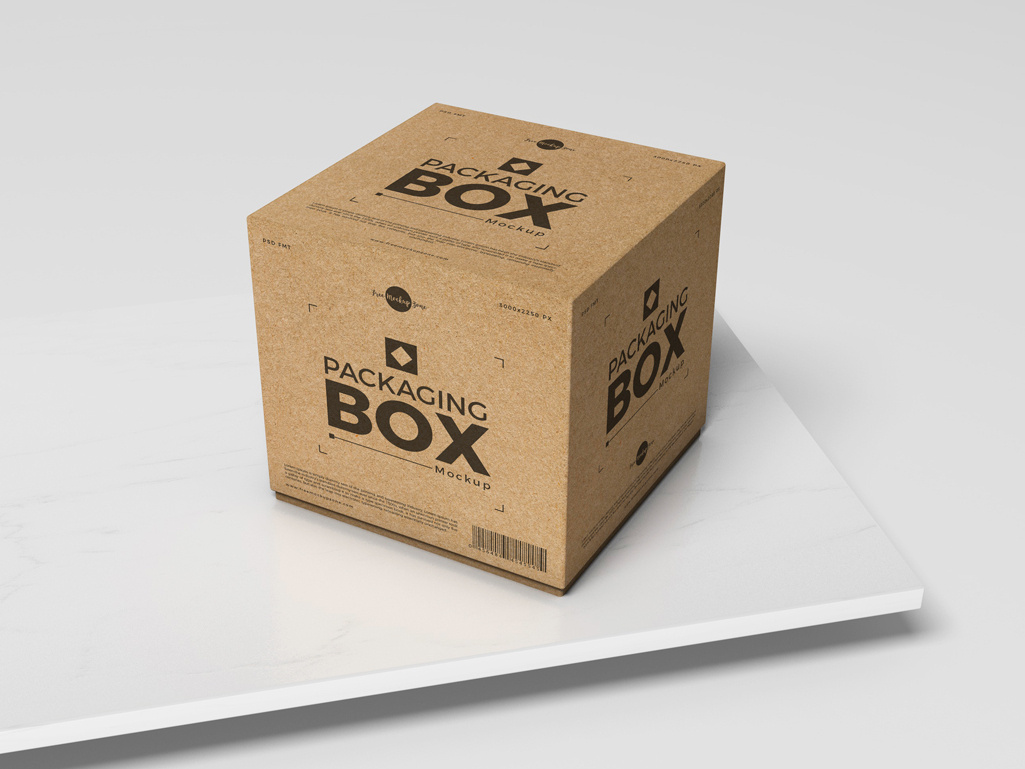 Download Free PSD Packaging Box Mockup For Presentation by Free ...