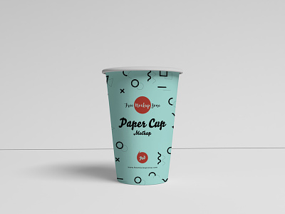 Free Brand Paper Cup Mockup