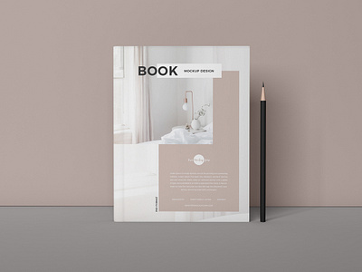 Free Branding PSD Book Mockup Design 2019