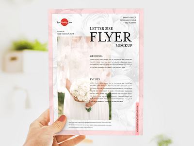 Free Girl Showing Letter Size Flyer Mockup branding download flyer flyer design flyer mockup font free free mockup freebie identity logo mock up mockup mockup free mockup psd mockups print psd stationery template