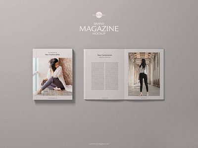 Free PSD Brand Magazine Mockup branding download free free mockup freebie identity logo magazine magazine cover magazine mockup mock up mockup mockup free mockup psd mockups print psd stationery template